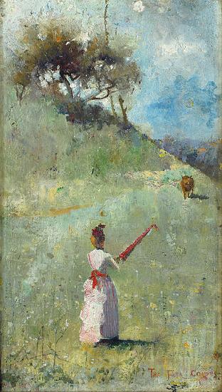 Charles conder Fatal Colours Norge oil painting art